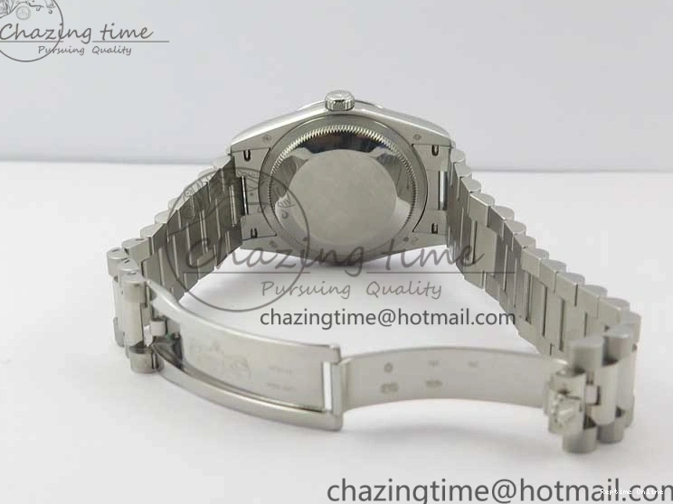 1229 Day-Date 36 SS 128239 Bp Maker Best Edition Black Dial on President Bracelet TimelessDesign 3151